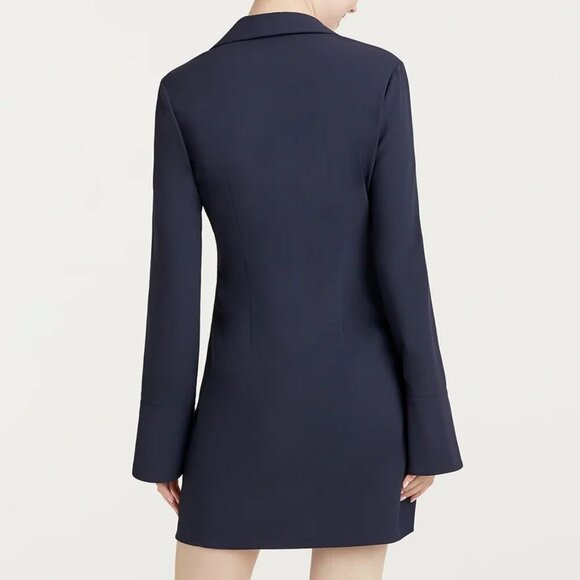 New With Tags Cinq à Sept Mckenna Dress in Navy Size 8 - Picture 3 of 3